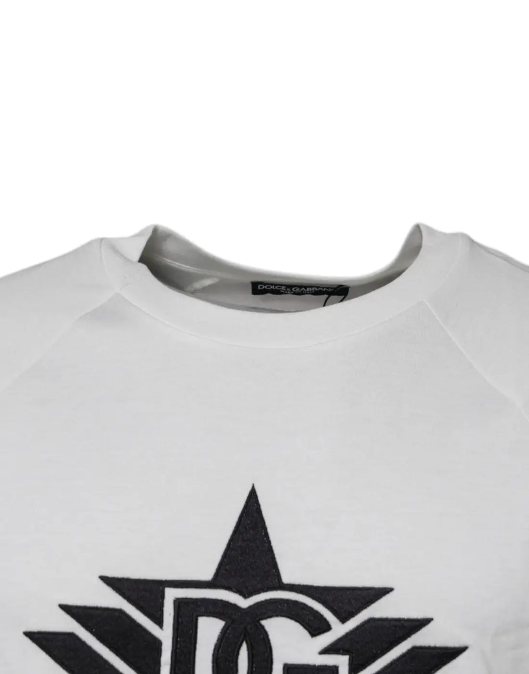 Dolce &amp; Gabbana White DG Sport Crew Neck Short Sleeve T-shirt