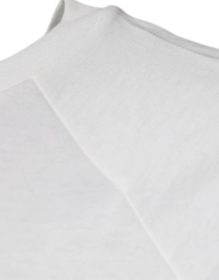 Dolce &amp; Gabbana White DG Sport Crew Neck Short Sleeve T-shirt