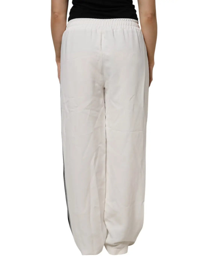 Dolce &amp; Gabbana White Jogger Sweatpants Pants