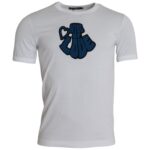 Dolce &amp; Gabbana White King of Love Round Neck Short Sleeves T-shirt