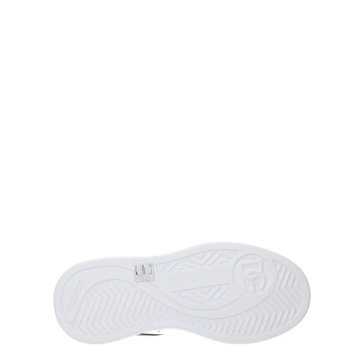 Dolce &amp; Gabbana White Leather Low Top Sneakers
