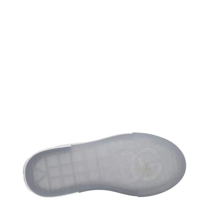 Dolce &amp; Gabbana White Leather Low Top Sneakers