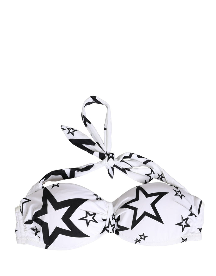 Dolce &amp; Gabbana White Millennials Star Padded Bandeau Underwear - Women’s