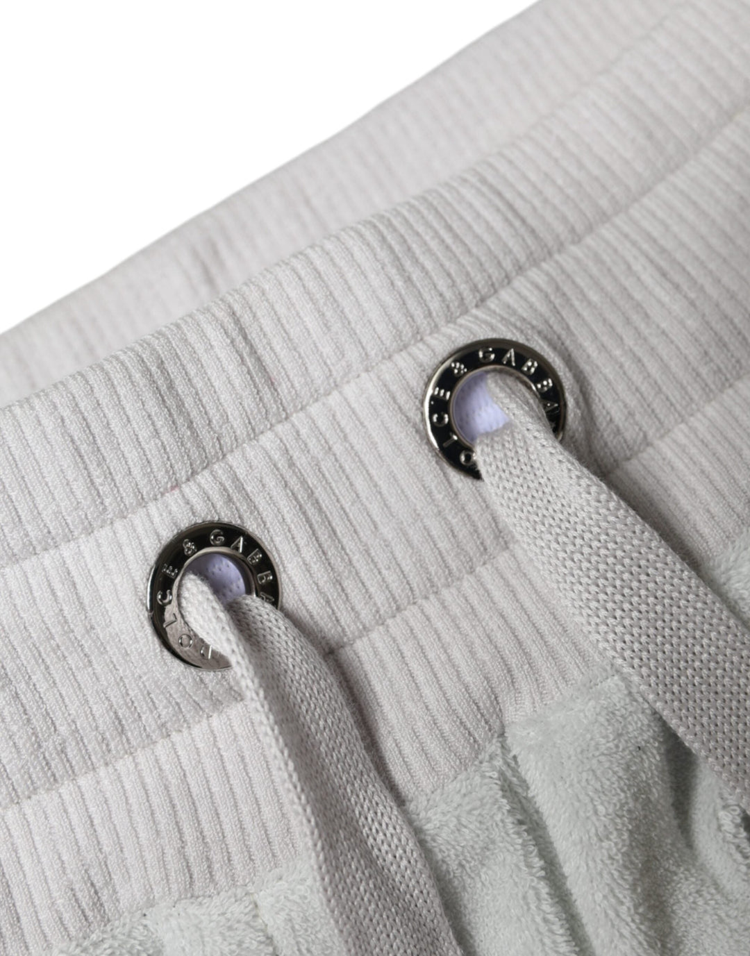 Dolce &amp; Gabbana White Nylon Jogger Sweatpants Pants