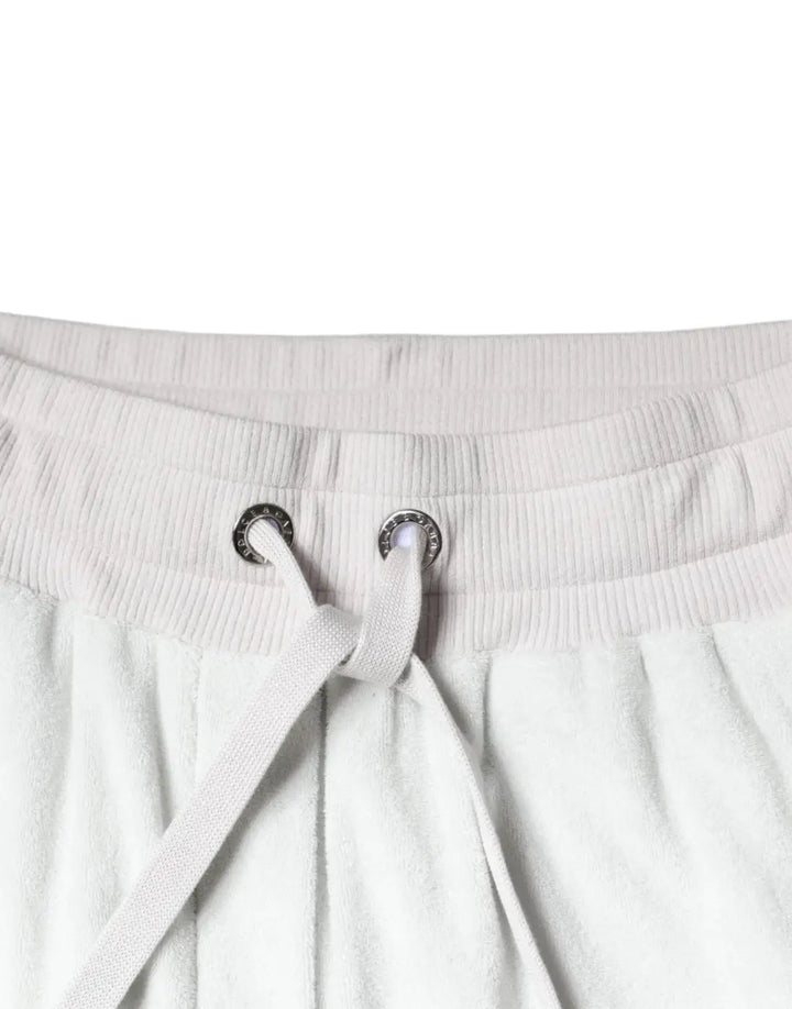 Dolce &amp; Gabbana White Nylon Jogger Sweatpants Pants
