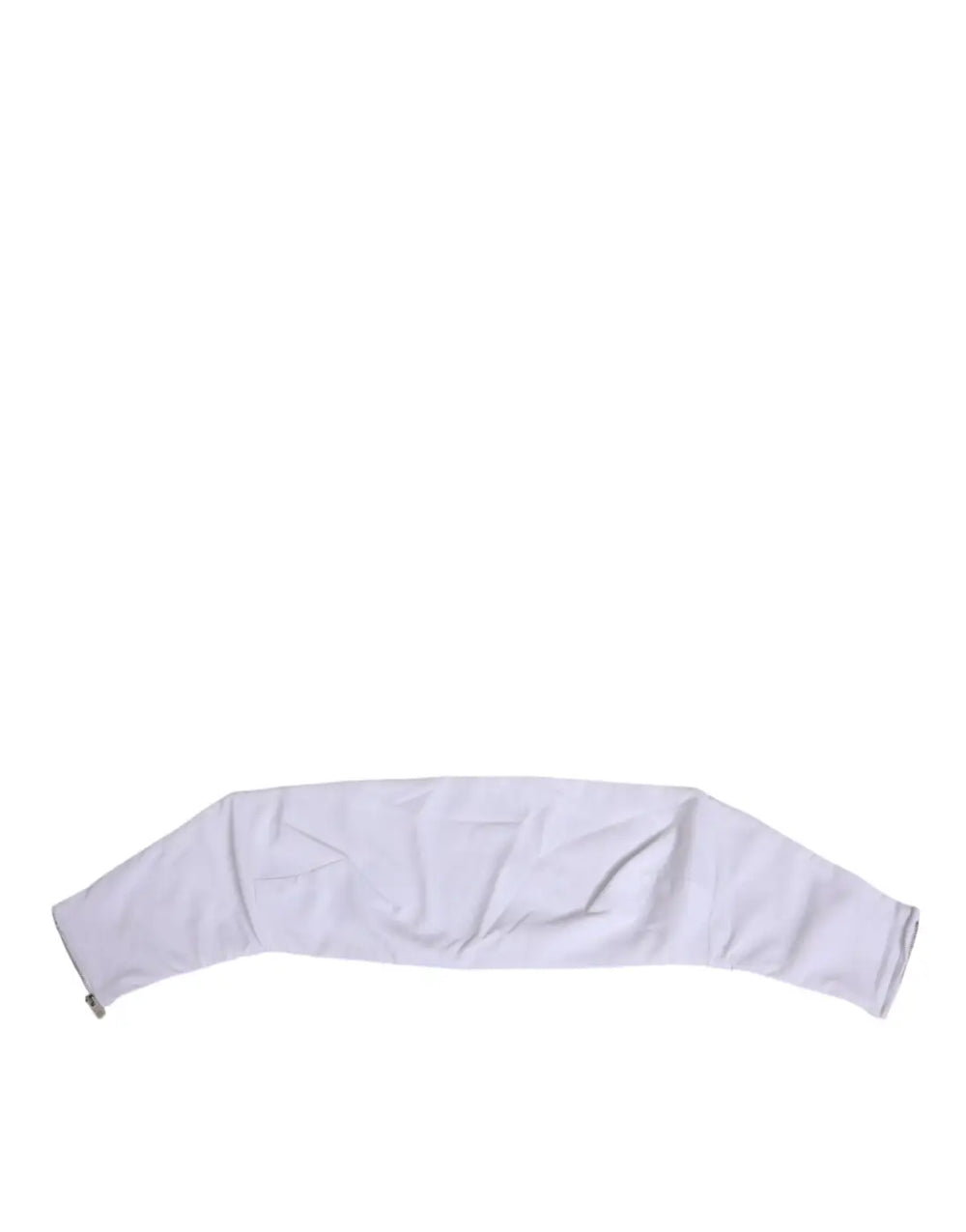 Dolce & Gabbana White Nylon Strapless Corset Top Underwear