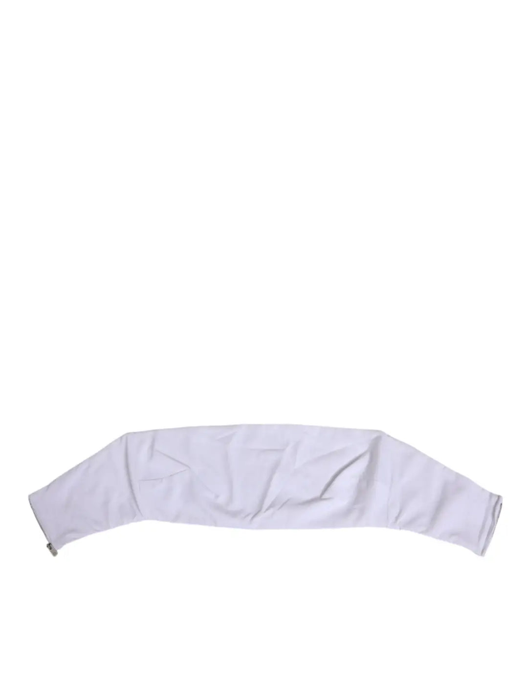 Dolce &amp; Gabbana White Nylon Strapless Corset Top Underwear