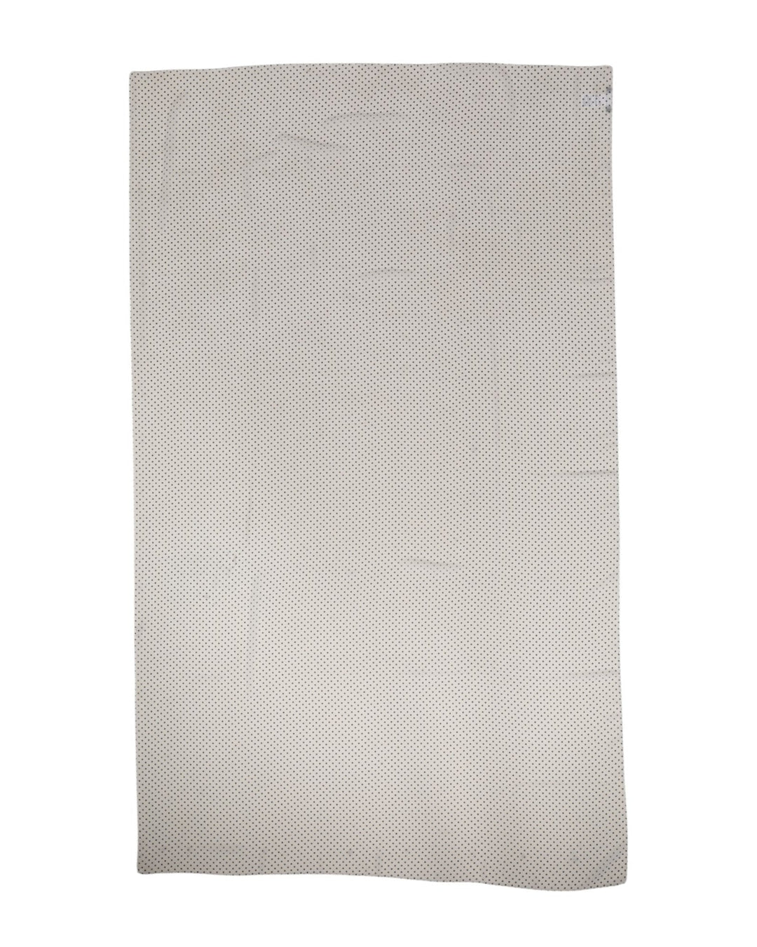 Dolce &amp; Gabbana White Polka Dots Polyester Wrap Shawl Scarf
