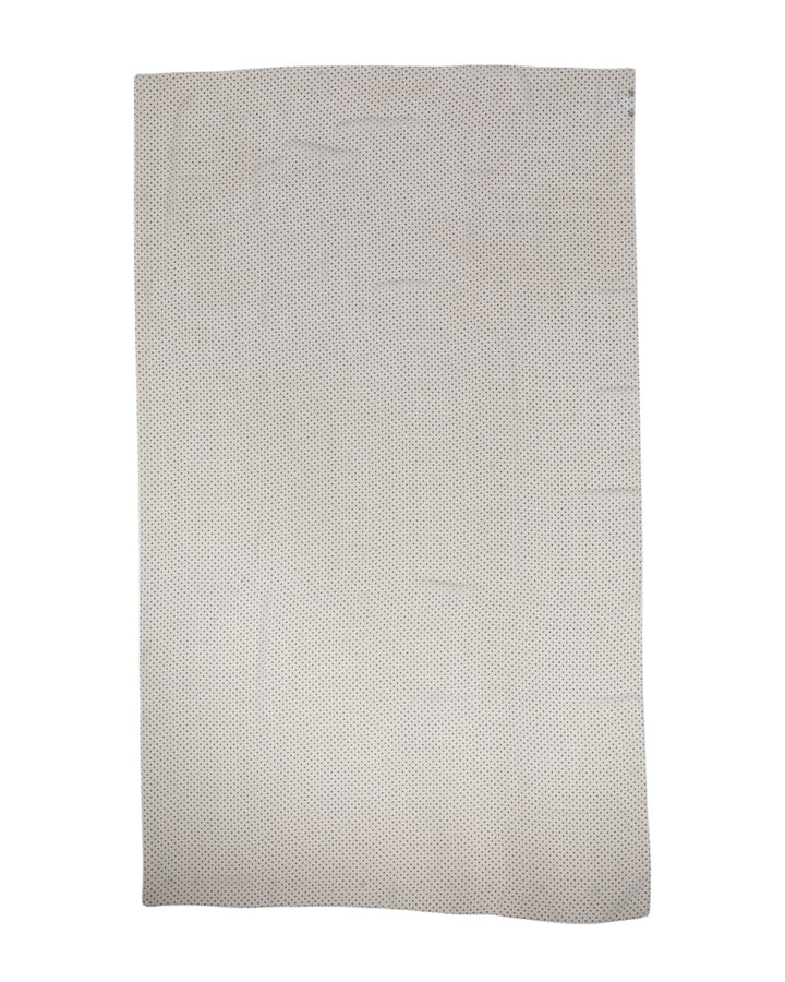 Dolce &amp; Gabbana White Polka Dots Polyester Wrap Shawl Scarf