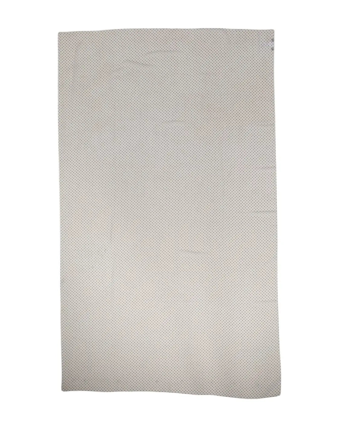 Dolce &amp; Gabbana White Polka Dots Polyester Wrap Shawl Scarf