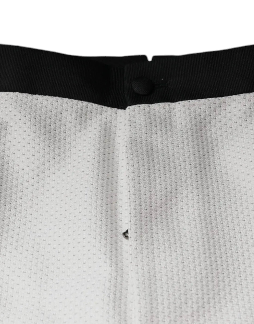 Dolce &amp; Gabbana White Polyester Formal Dress Pants