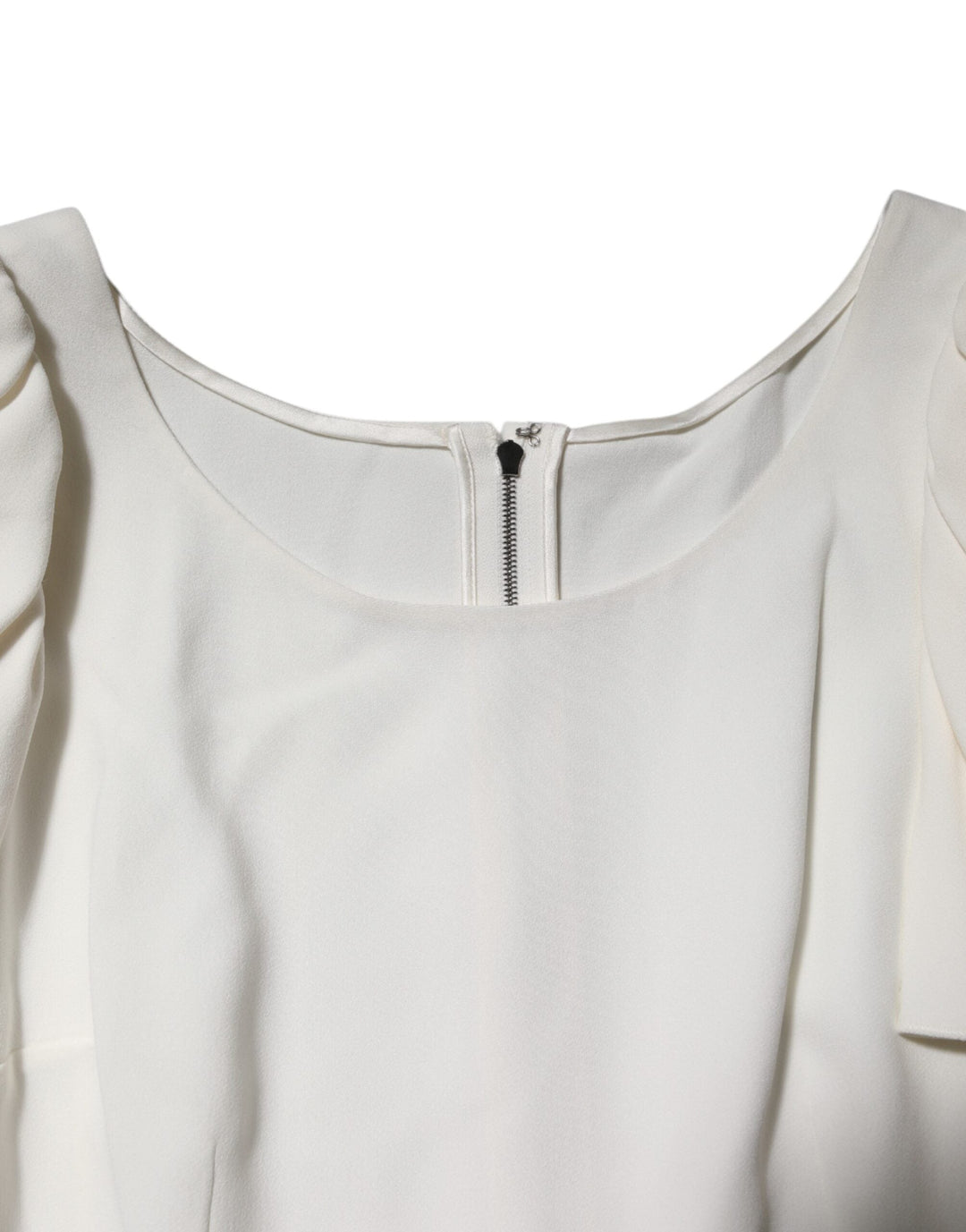 Dolce &amp; Gabbana Blouses - Women’s White Round Neck Short Sleeves Blouse Top