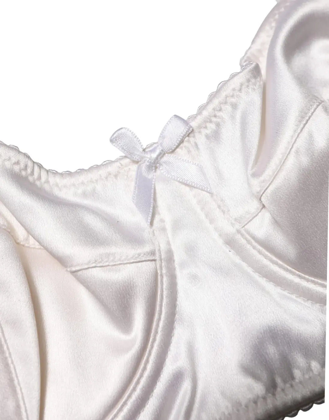 Dolce &amp; Gabbana White Semi-Pad Underwire Balconette Bra Underwear