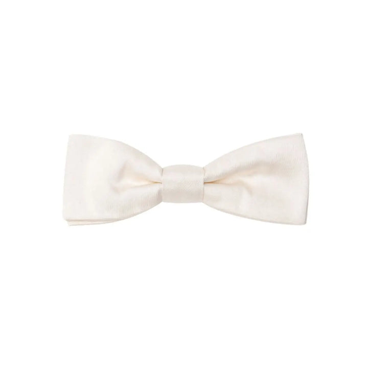 Dolce &amp; Gabbana White Silk Bowtie