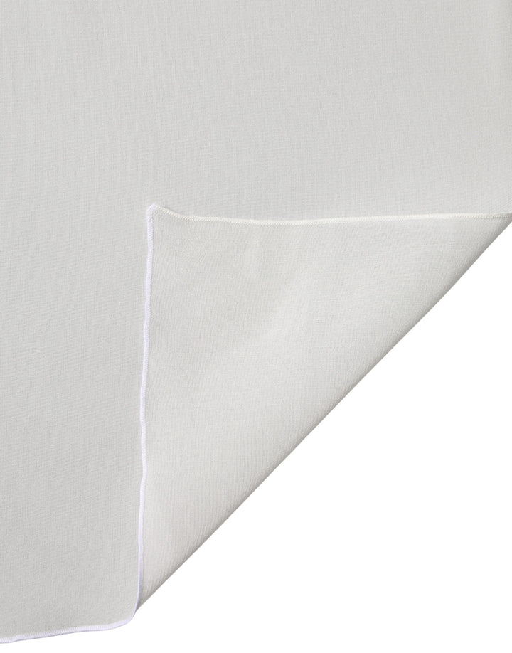 Dolce &amp; Gabbana off White Silk Neck Wrap Shawl Stole 200cm x 64cm Scarf