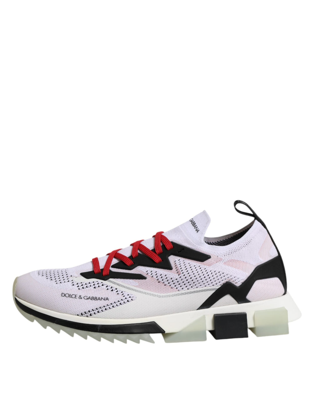 Dolce &amp; Gabbana White Sorrento Sport Stretch Sneakers Shoes
