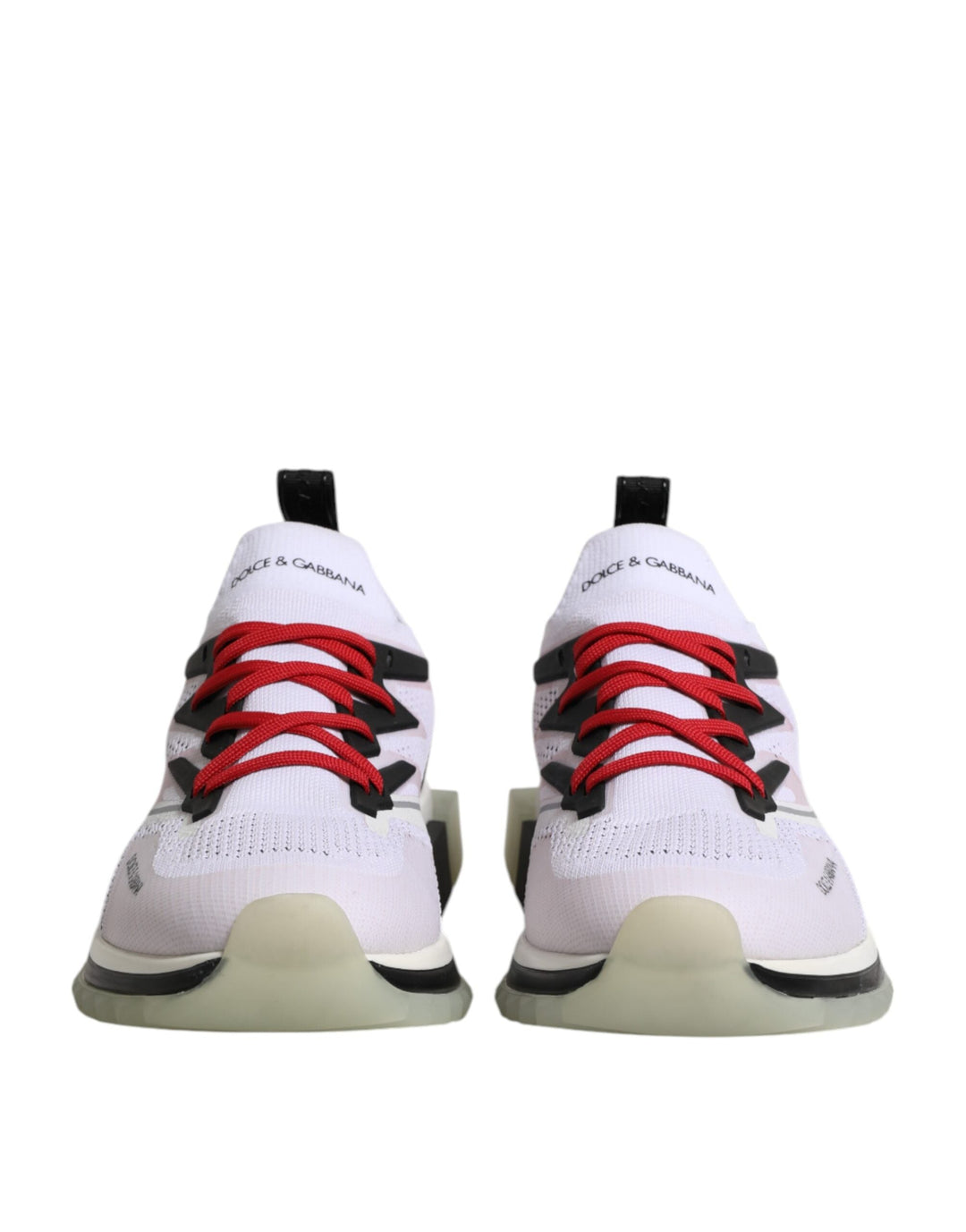 Dolce &amp; Gabbana White Sorrento Sport Stretch Sneakers Shoes