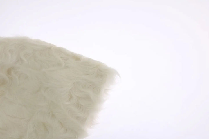 Dolce &amp; Gabbana White Xiangao Lamb Fur Beanie