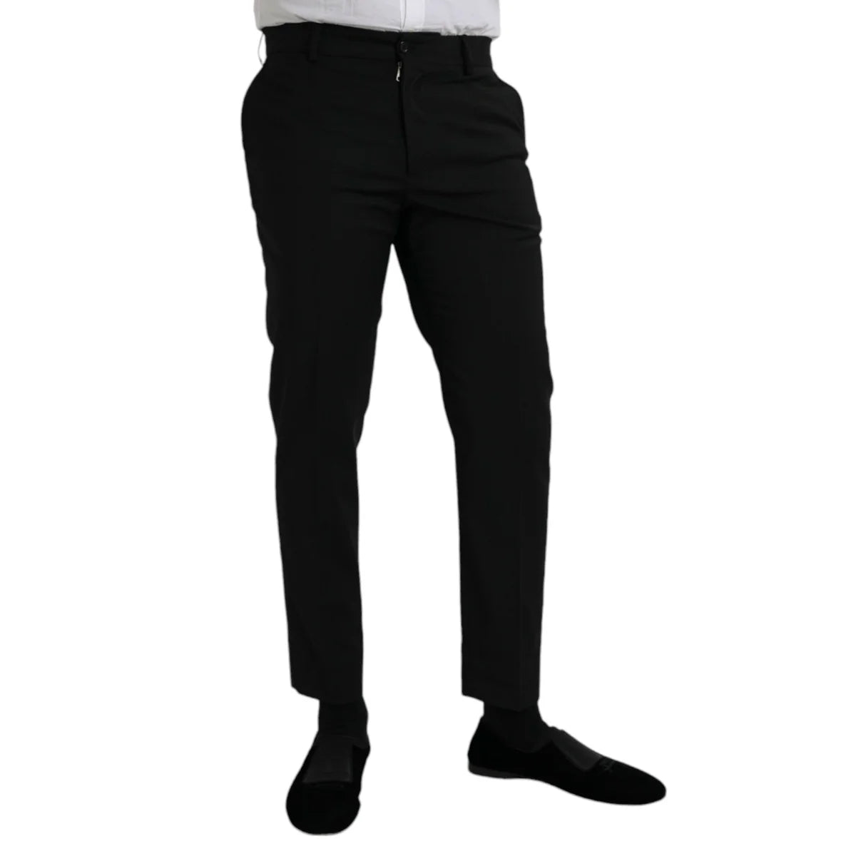 Dolce and Gabbana Wool Dress Pants Slay Style with Luxury Appeal &