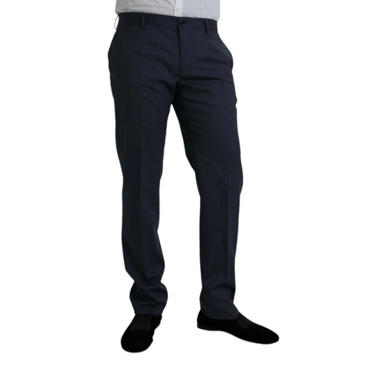 Dolce and Gabbana Wool Dress Pants Slim Fit Perfection &