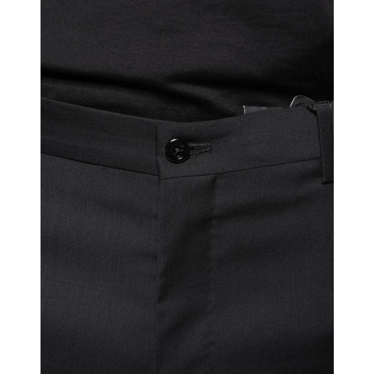 Dolce & Gabbana Wool Skinny Dress Pants for Effortless Elegance
