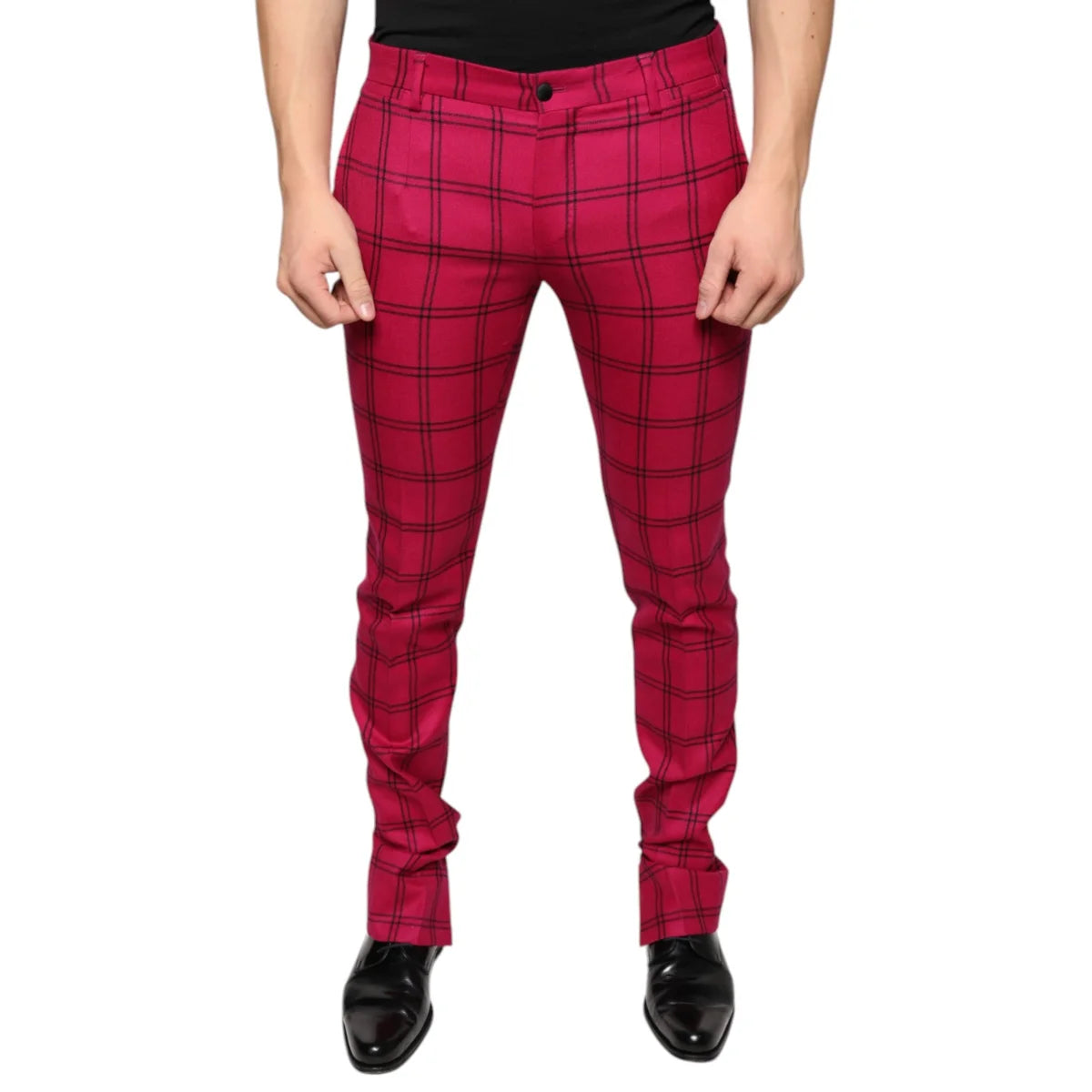 Dolce and Gabbana Wool Skinny Pants Unleashed &