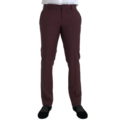 Dolce Gabbana Wool Slim Fit Dress Pants New With Tags &