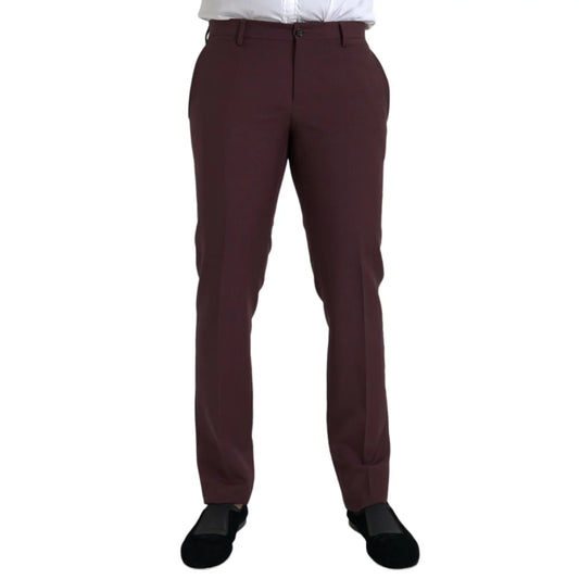 Dolce Gabbana Wool Slim Fit Dress Pants New With Tags &