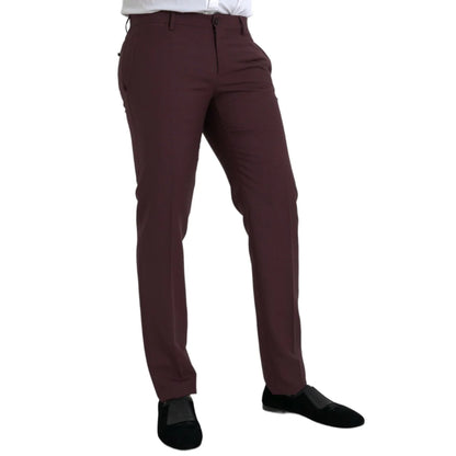 Dolce Gabbana Wool Slim Fit Dress Pants New With Tags &