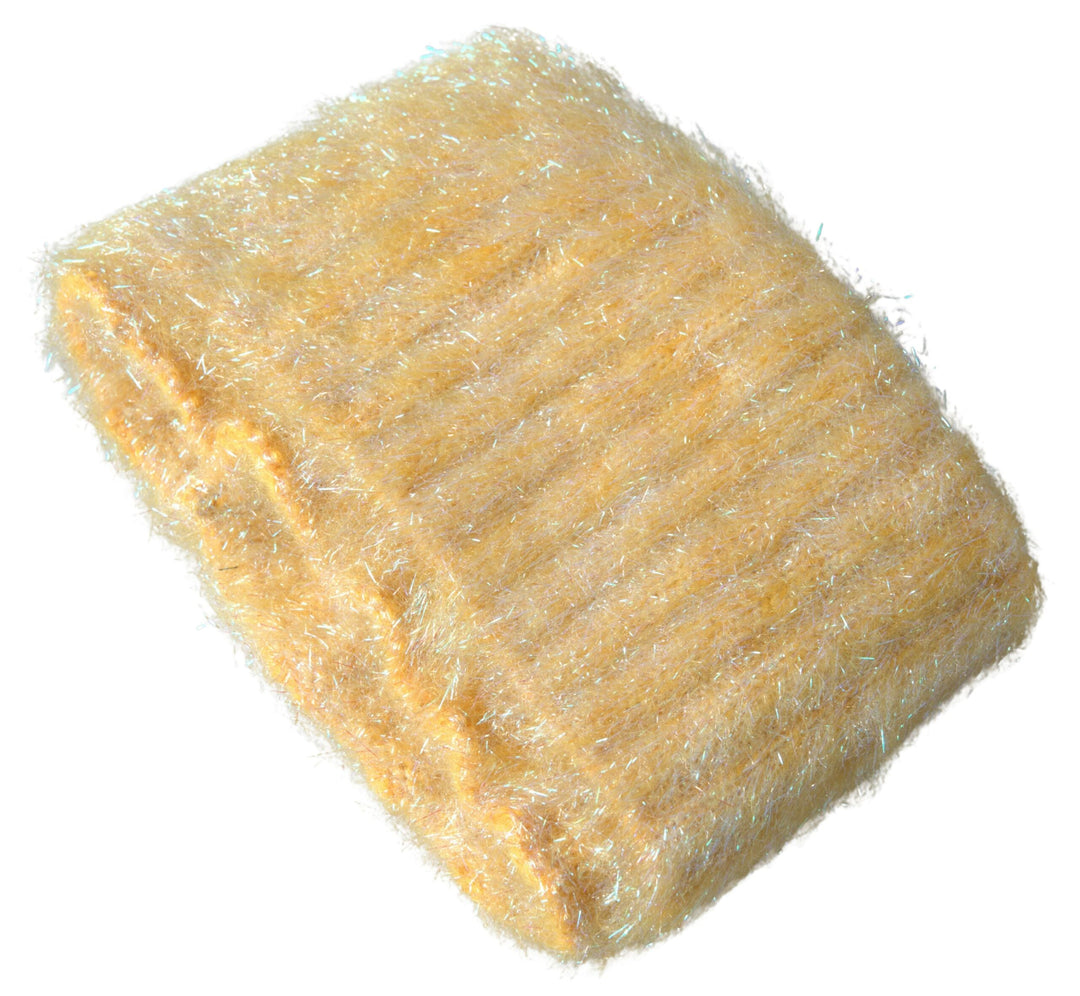 Dolce &amp; Gabbana Yellow Polyester Mohair Fiber Neck Wrap Scarf