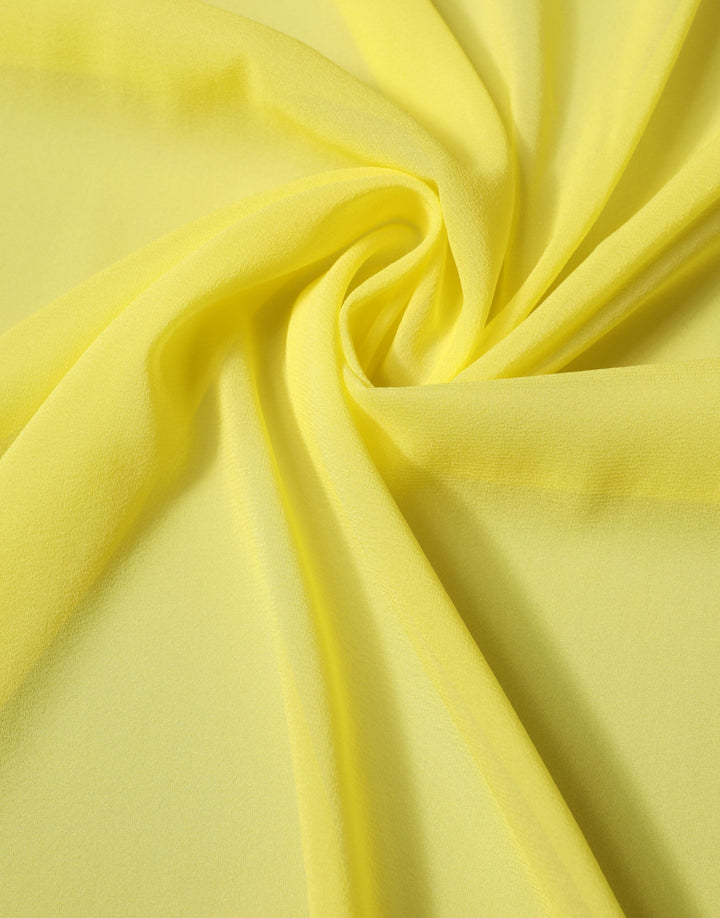 Dolce &amp; Gabbana Yellow Silk Neck Wrap Shawl Stole 200cm x 64cm Scarf