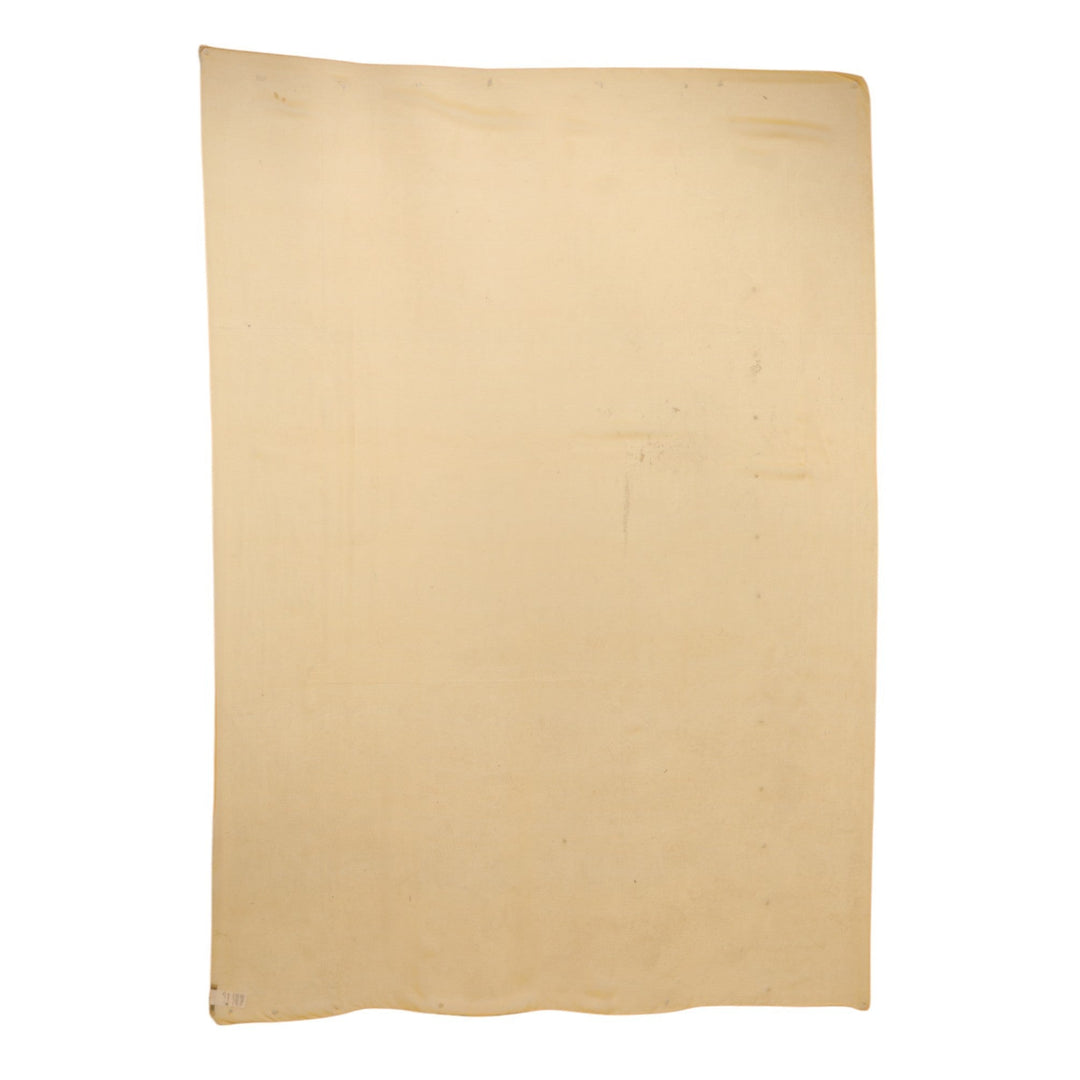 Dolce &amp; Gabbana Yellow Silk Rectangle Wrap Shawl Scarf