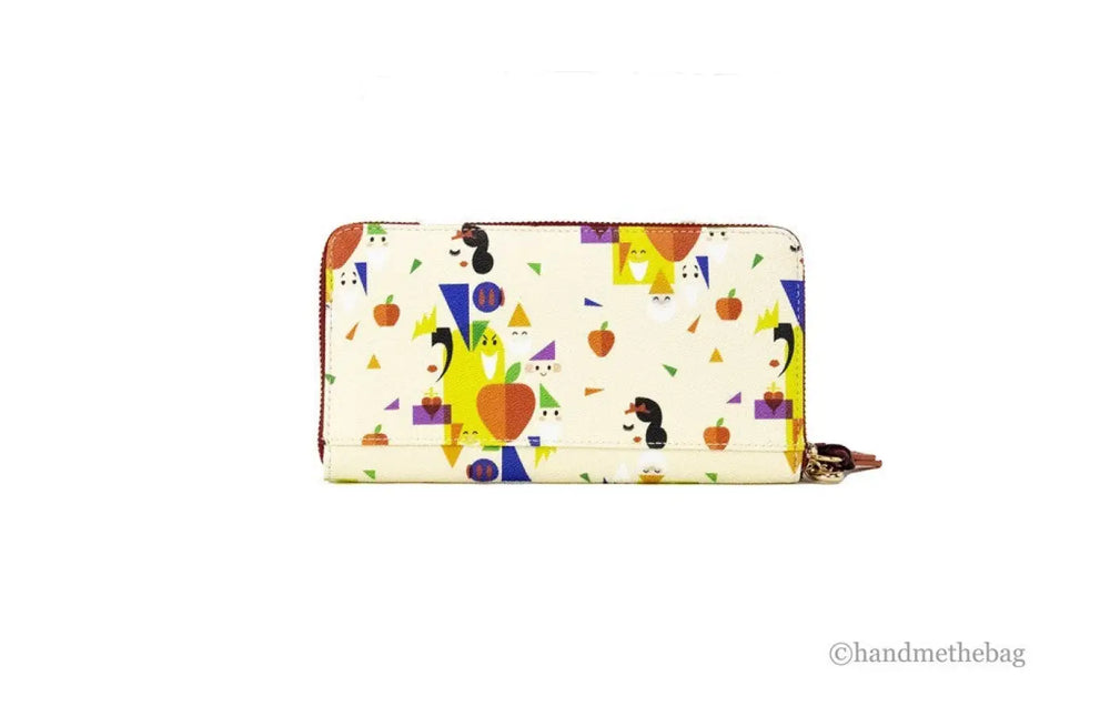 Dooney & Bourke Snow White Seven Dwarfs 85th Anniversary Large Wristlet Wallet
