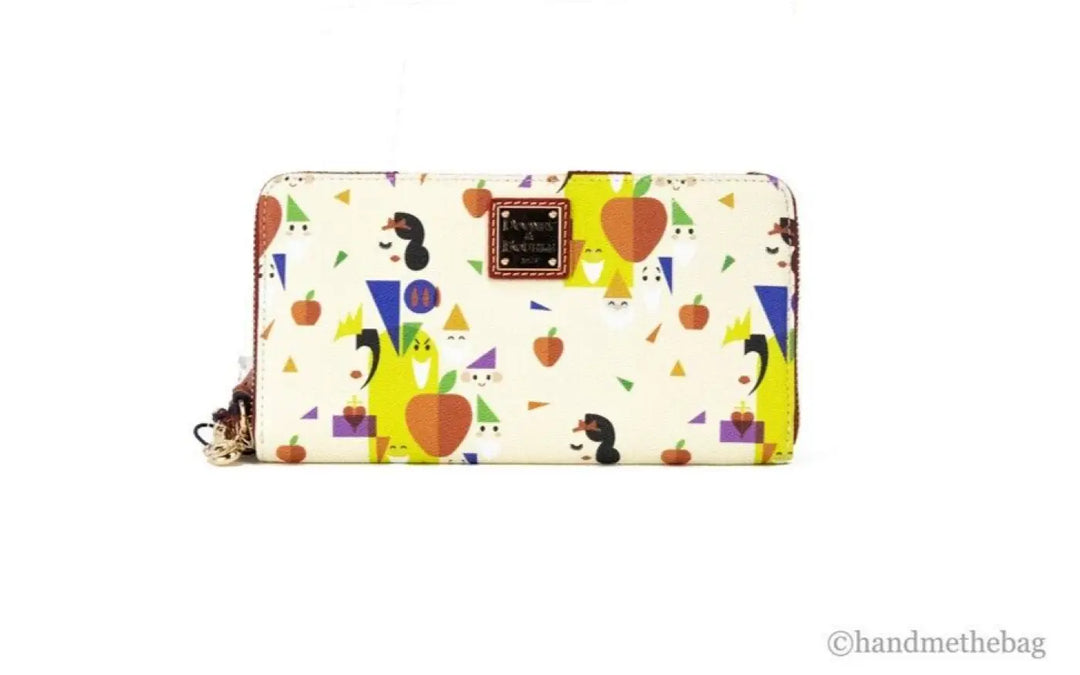 Dooney &amp; Bourke Snow White Seven Dwarfs 85th Anniversary Large Wristlet Wallet