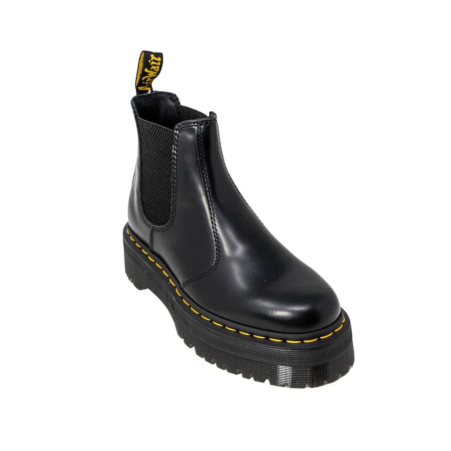 Dr. Martens Black Leather Ankle Boots