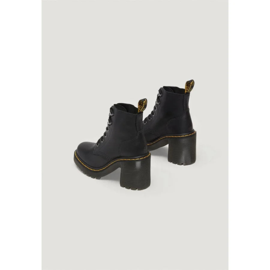 Dr. Martens Black Leather Ankle Boots