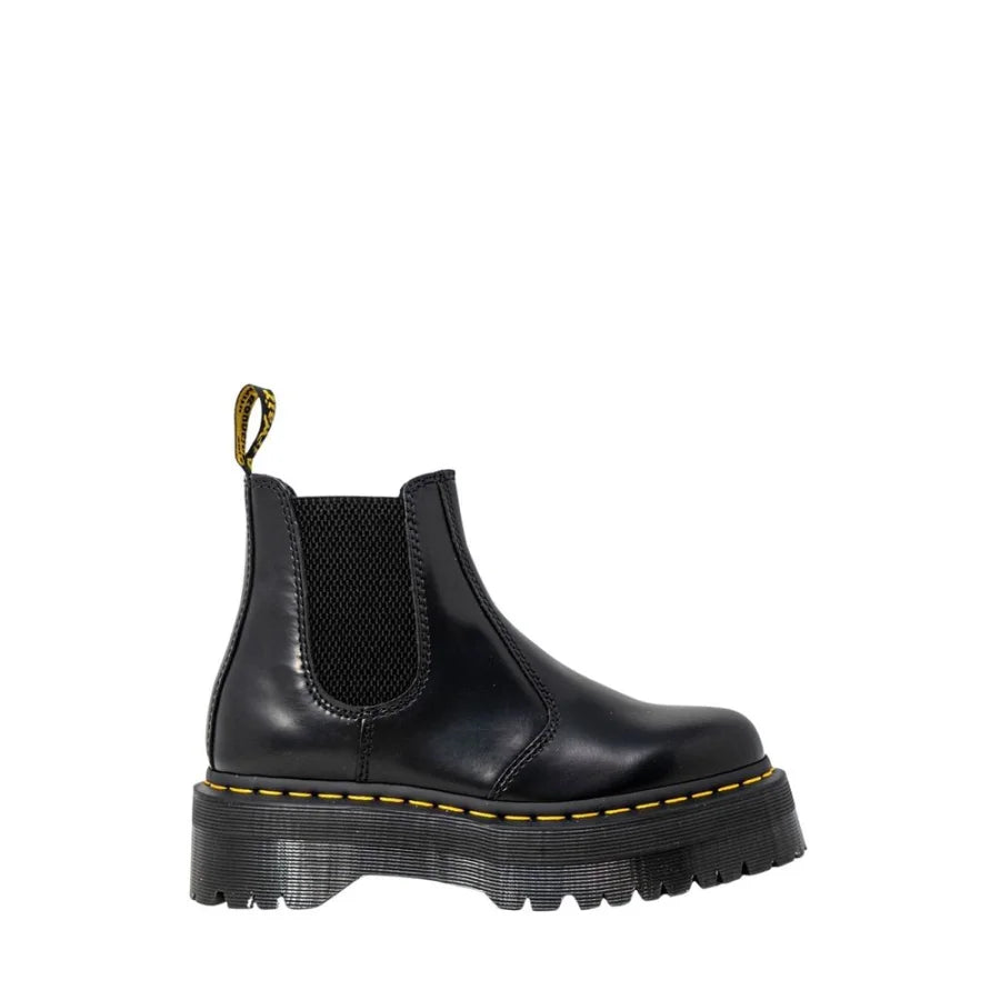 Dr. Martens Black Leather Ankle Boots