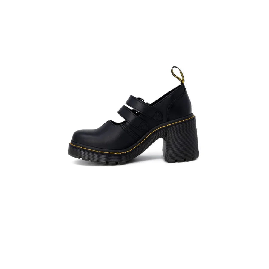 Dr. Martens Black Leather High Heel Pumps