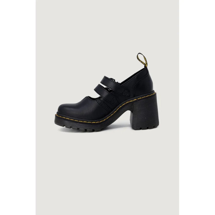 Dr. Martens Black Leather High Heel Pumps