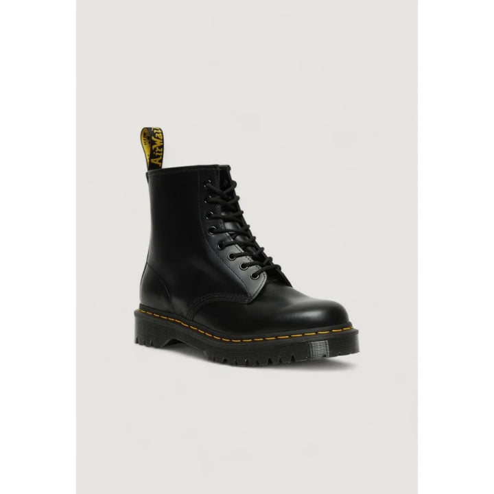 Dr. Martens Black Leather Lace-Up Boots