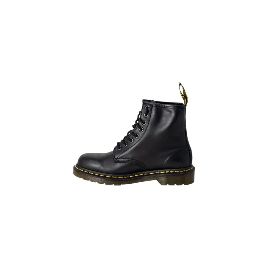 Dr. Martens Black Leather Lace-Up Boots