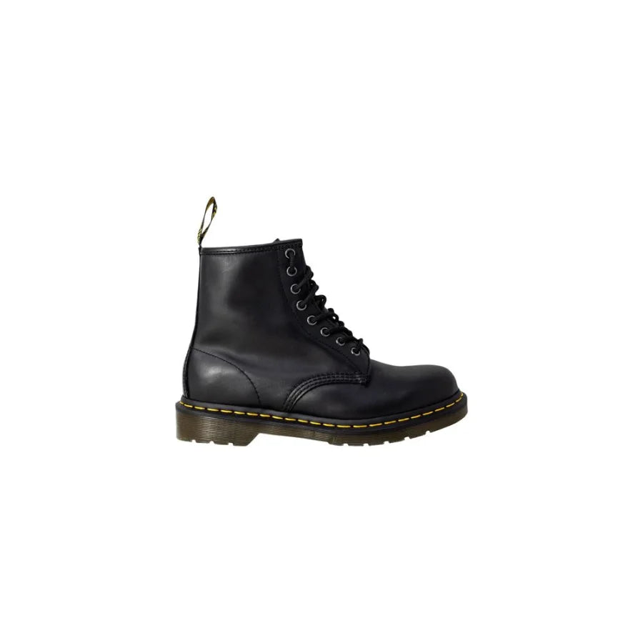Dr. Martens Black Leather Lace-Up Boots