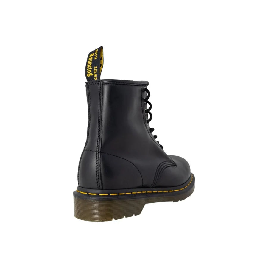 Dr. Martens Black Leather Lace-Up Boots