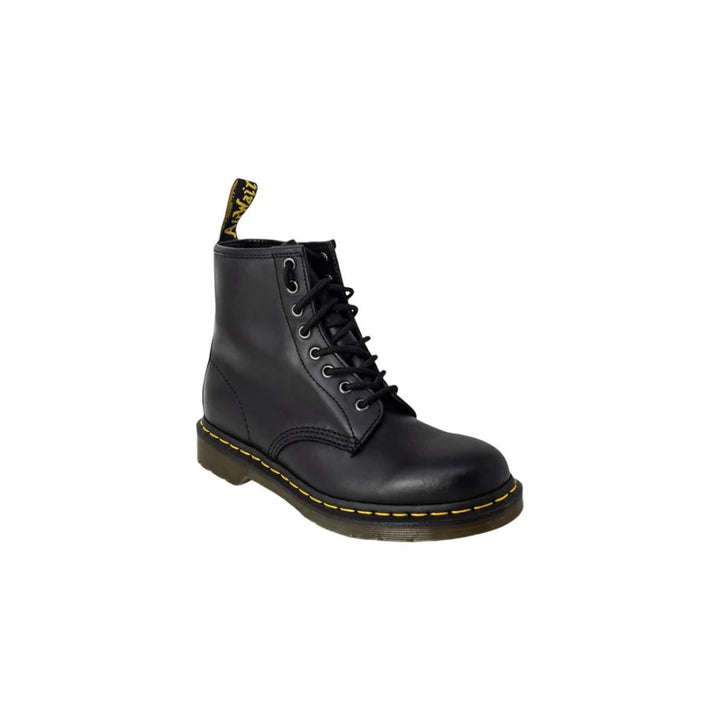Dr. Martens Black Leather Lace-Up Boots