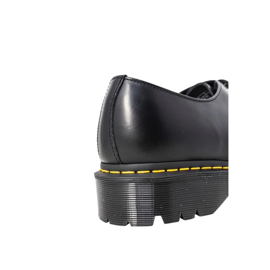 Dr. Martens Black Leather Oxfords And Derbies