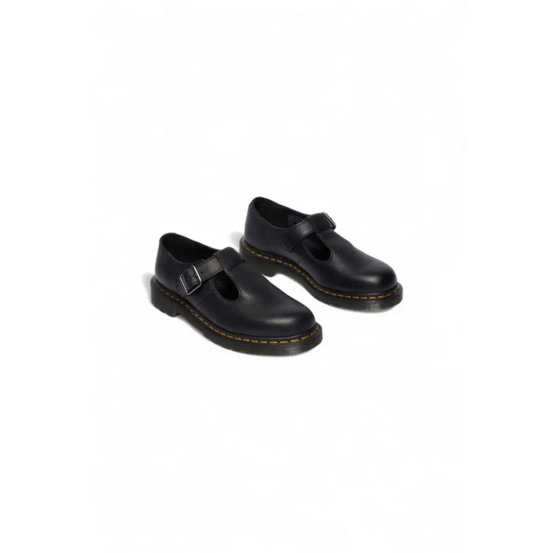 Dr. Martens Black Leather Platform Pumps