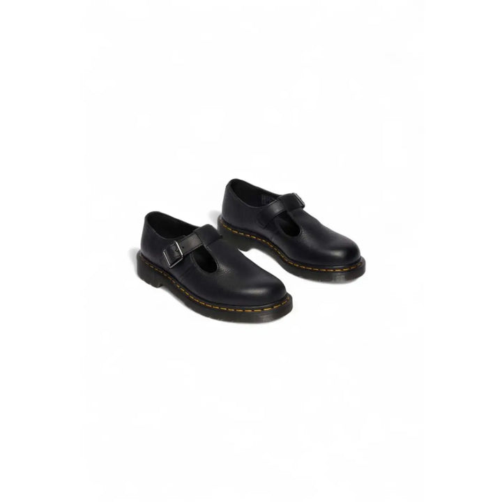 Dr. Martens Black Leather Platform Pumps