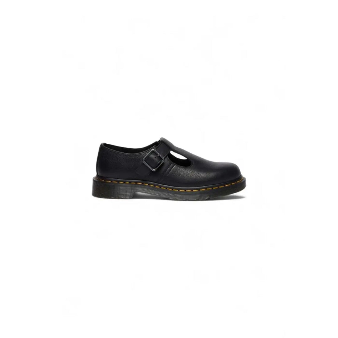 Dr. Martens Black Leather Platform Pumps