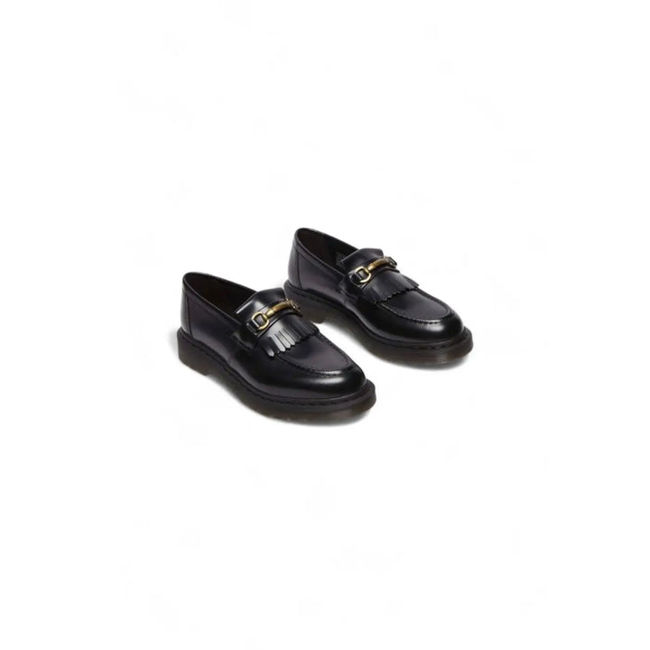 Dr. Martens Black Leather Slip-On Loafers