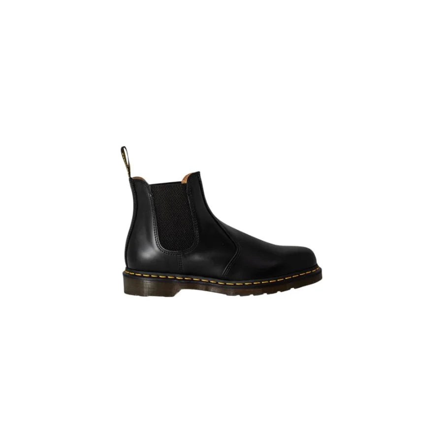 Dr. Martens Black Polyester Chelsea Boots
